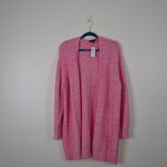 Lane Bryant Sweaters - Lane Bryant Open Cardigan Sweater Long Sleeve Womens 18 Soft Plus Size Stretch